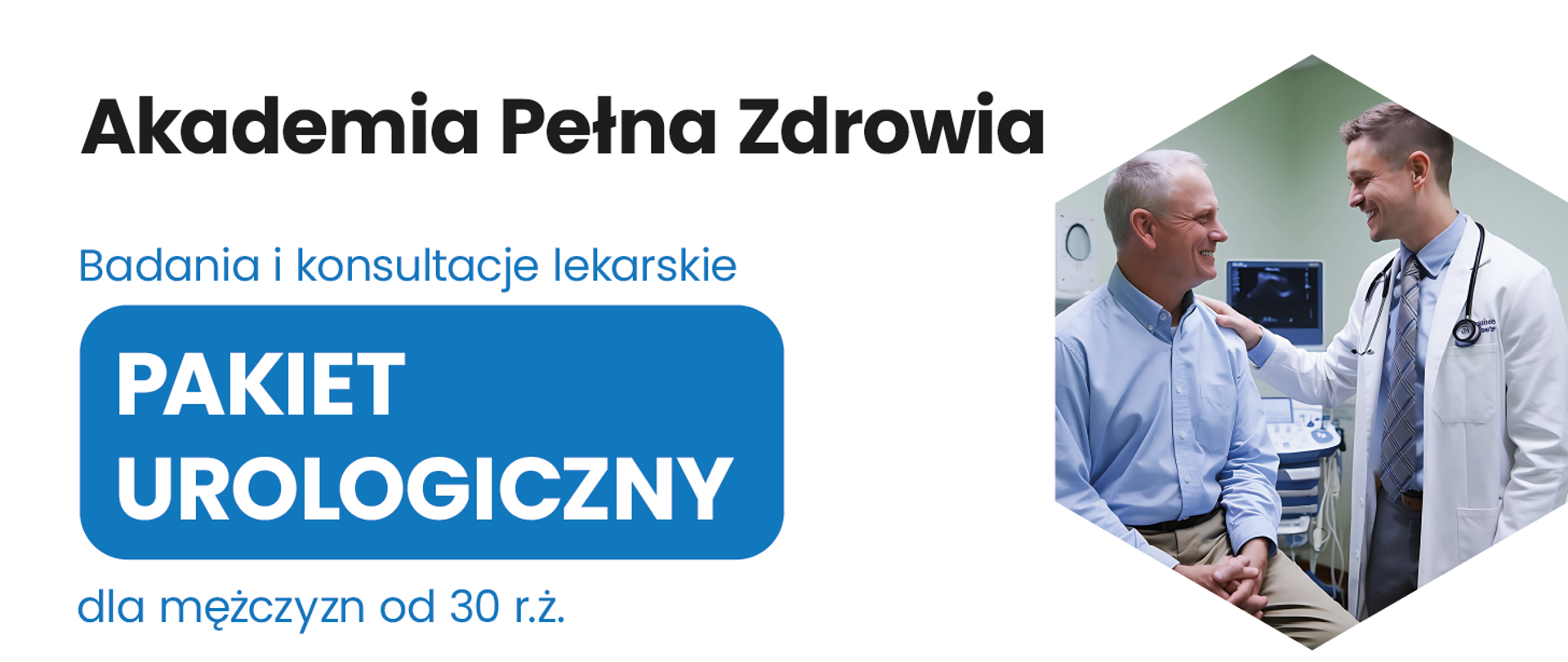 Baner Akademię Pełną Zdrowia - urologia