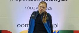 Zofia Kolenda-Parakiel uczennica nasze szkoły jest brązową medalistką Drużynowych Mistrzostw Polski Juniorów Młodszych w Sportach Halowych