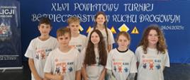 Powiatowy etap Turnieju Bezpieczeństwa Ruchu Drogowego w Czarnkowie. 