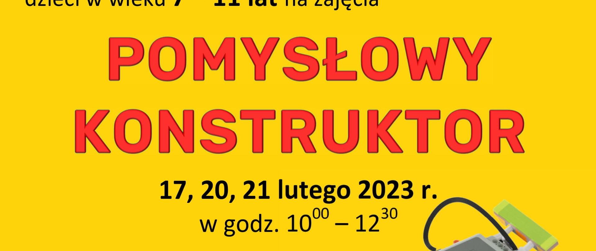 Pomysłowy konstruktor
