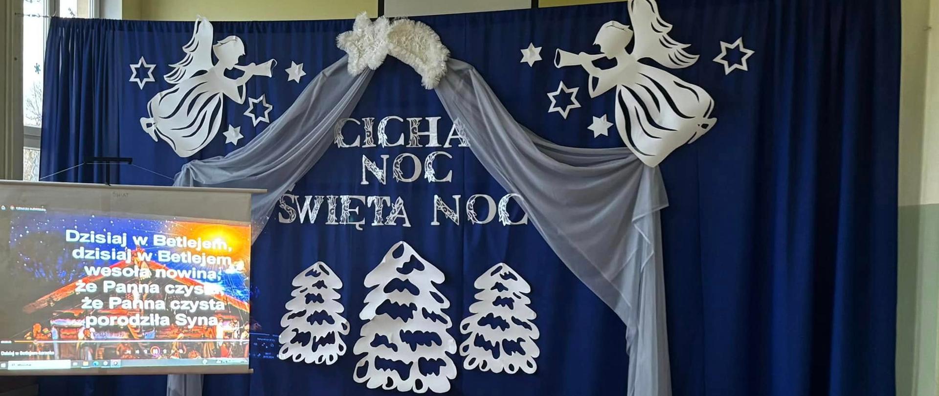 Wspólne kolędowanie uczniów naszej szkoły