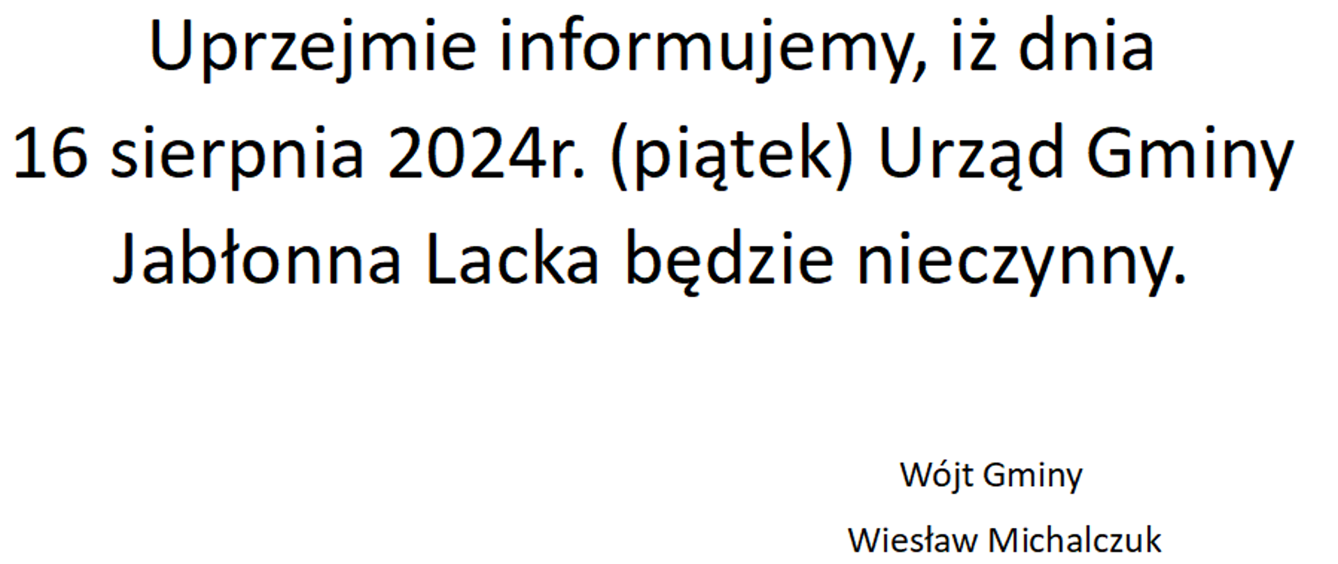 Informacja 
