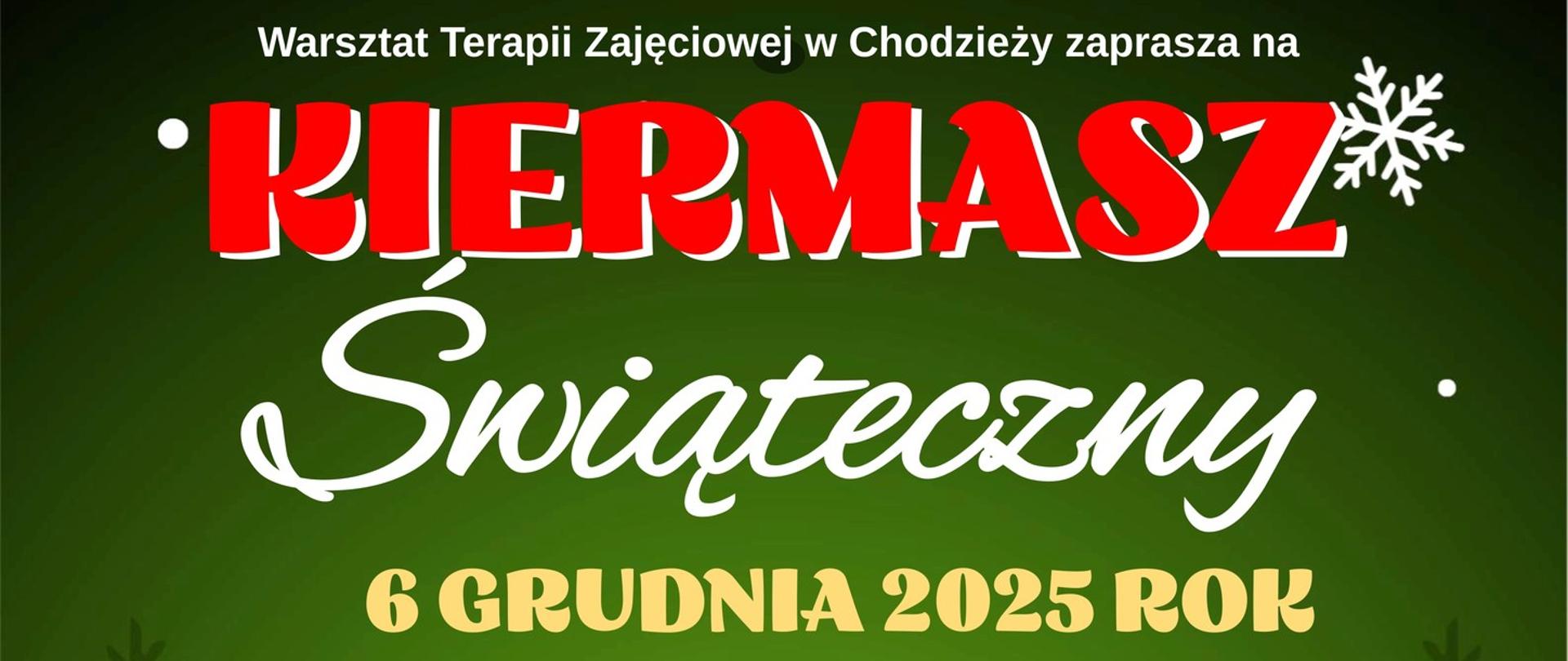 kiermasz świąteczny WTZ