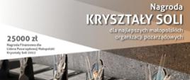plakat informacyjny konkursu Kryształy Soli 2022