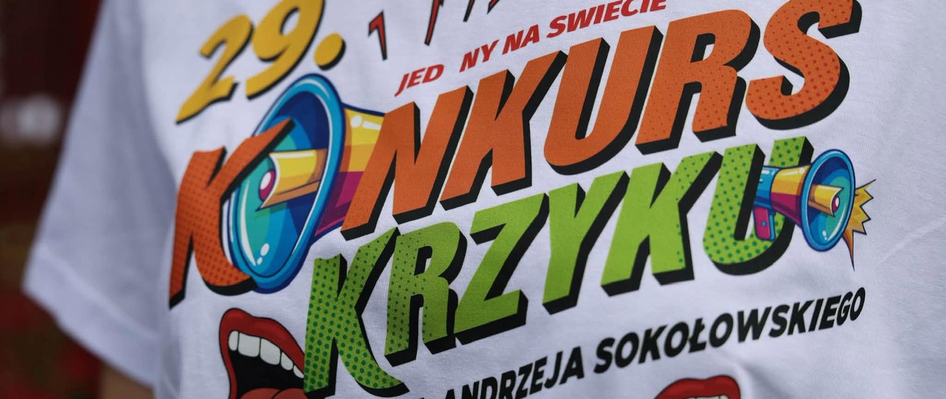 29. Konkurs Krzyku im. Andrzeja Sokołowskiego 
