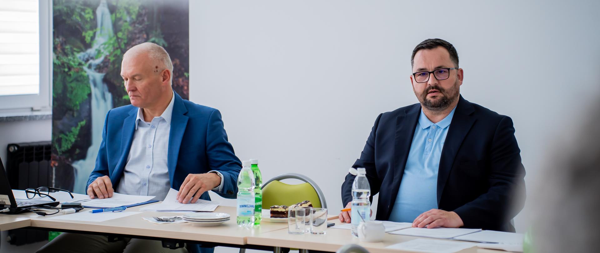 Dyrektor Szpitala Specjalistycznego w Gorlicach Marian Świerz, Mirosław Waląg - Starosta Gorlicki