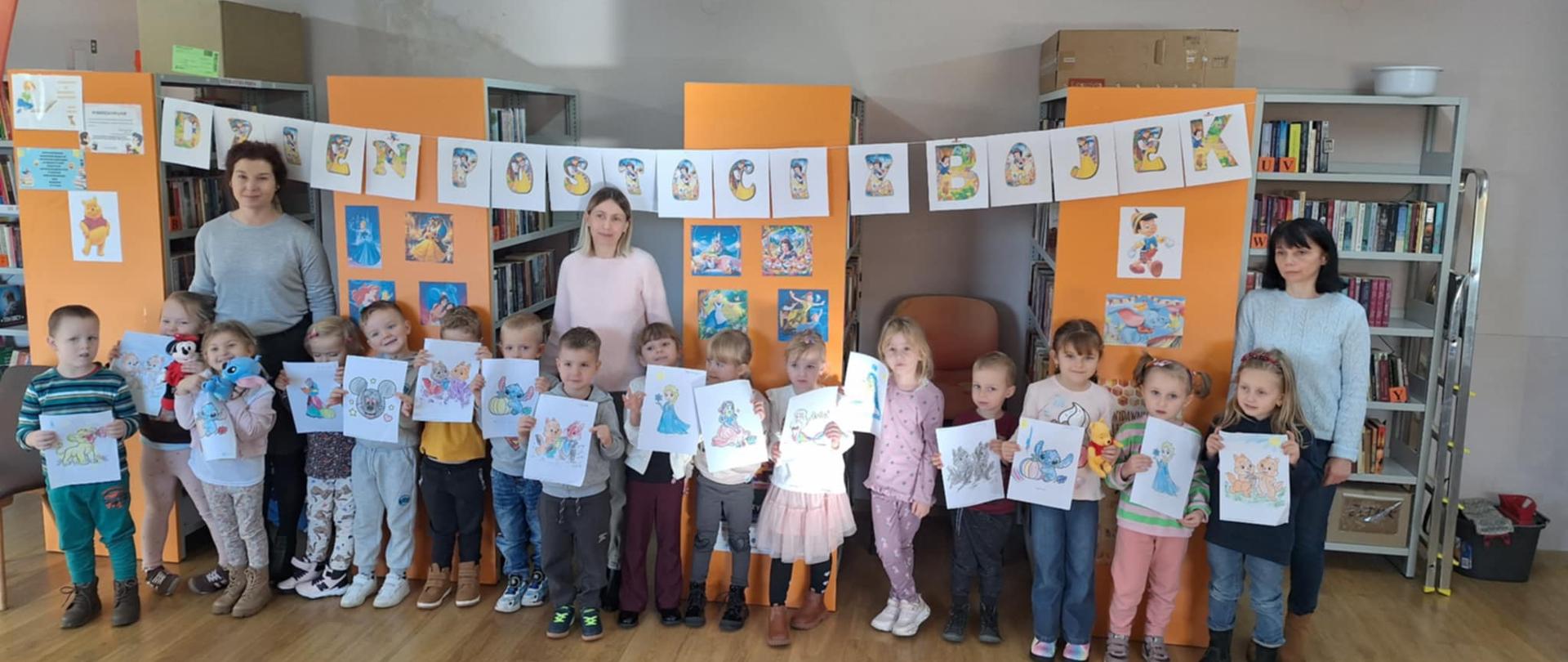 Dzień Postaci z Bajek w Bibliotece