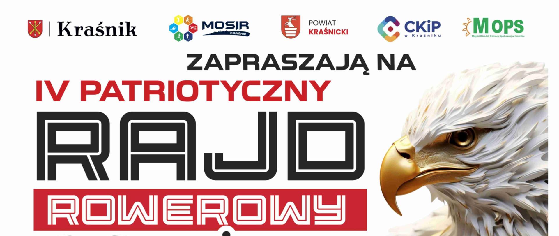 Zapraszamy na IV Rajd Rowerowy „Dumni z Polski”