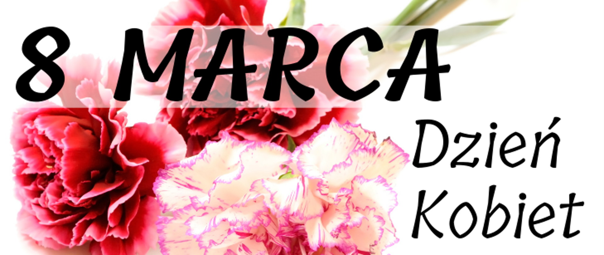 
banner z życzeniami z okazji Dnia Kobiet