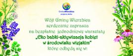 Bezpłatne jednodniowe warsztaty „Eko babki-aktywizacja kobiet w środowisku wiejskim”
