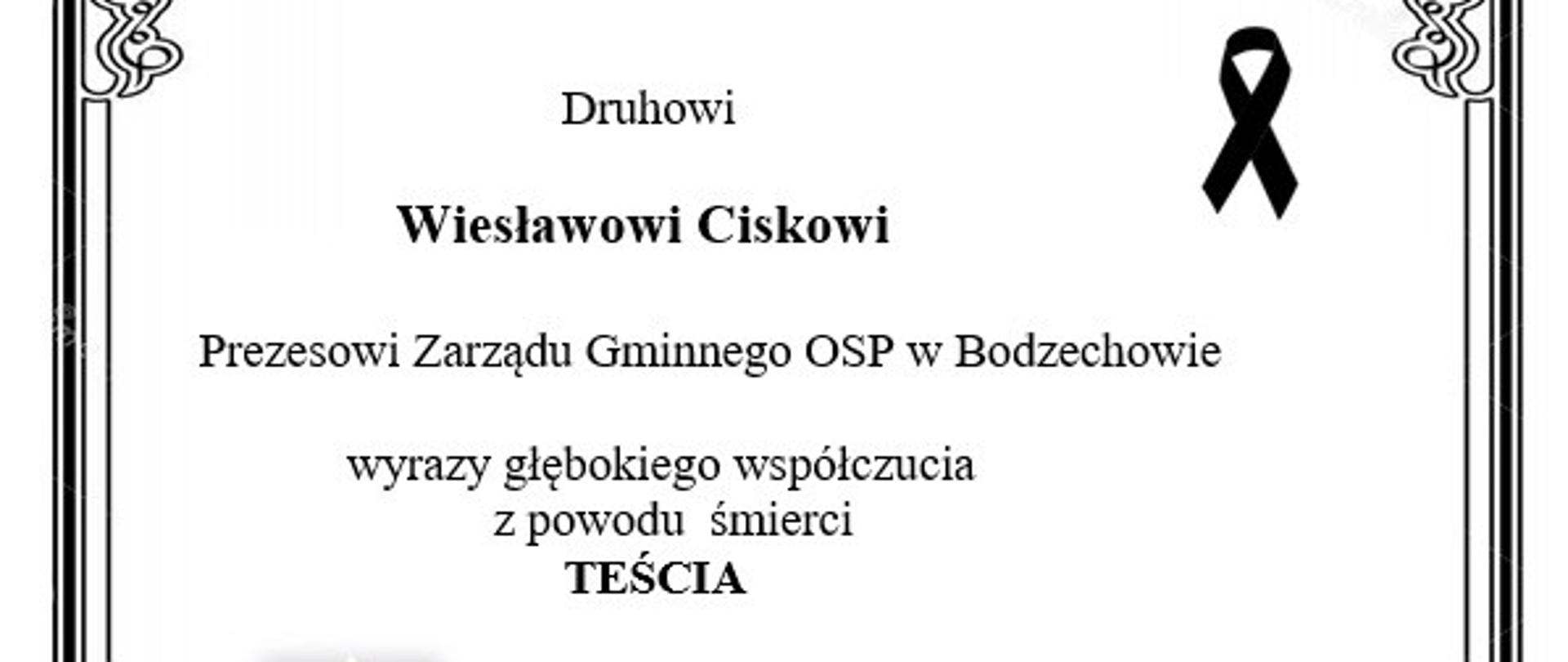 Kondolencje_W_Cisek_od_Zarządu_Gminnego