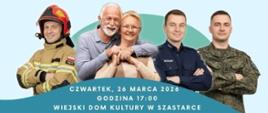 Zapraszamy serdecznie wszystkich mieszkańców Gminy Szastarka na spotkanie „Rozmowy o bezpieczeństwie”!