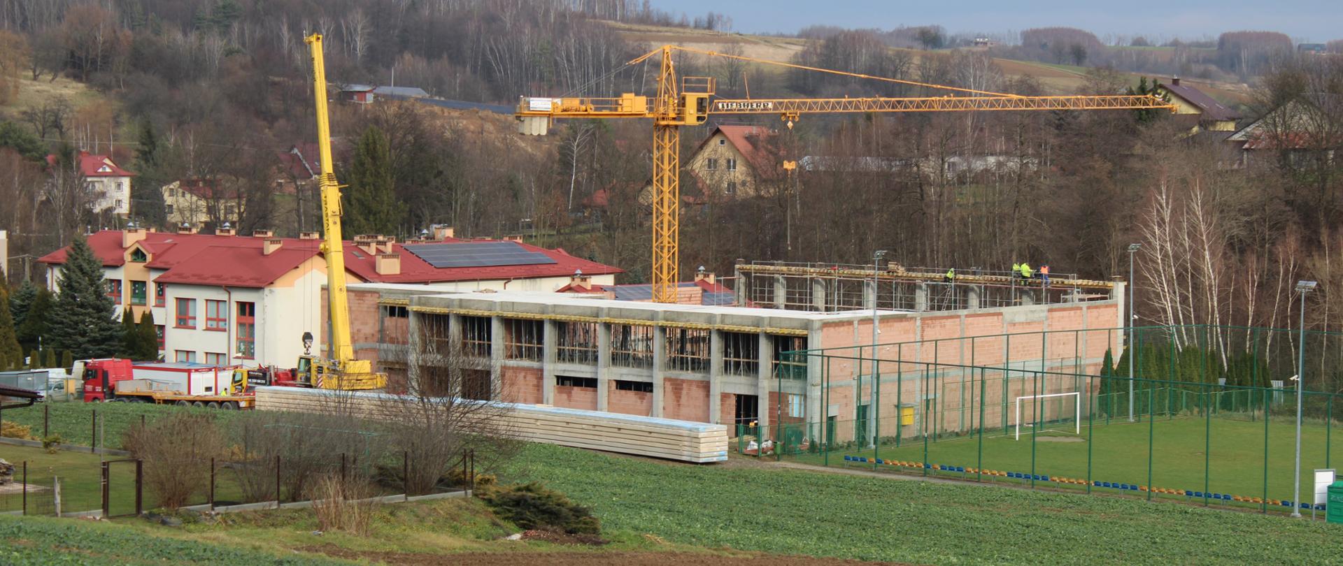 Budowa hali sportowej