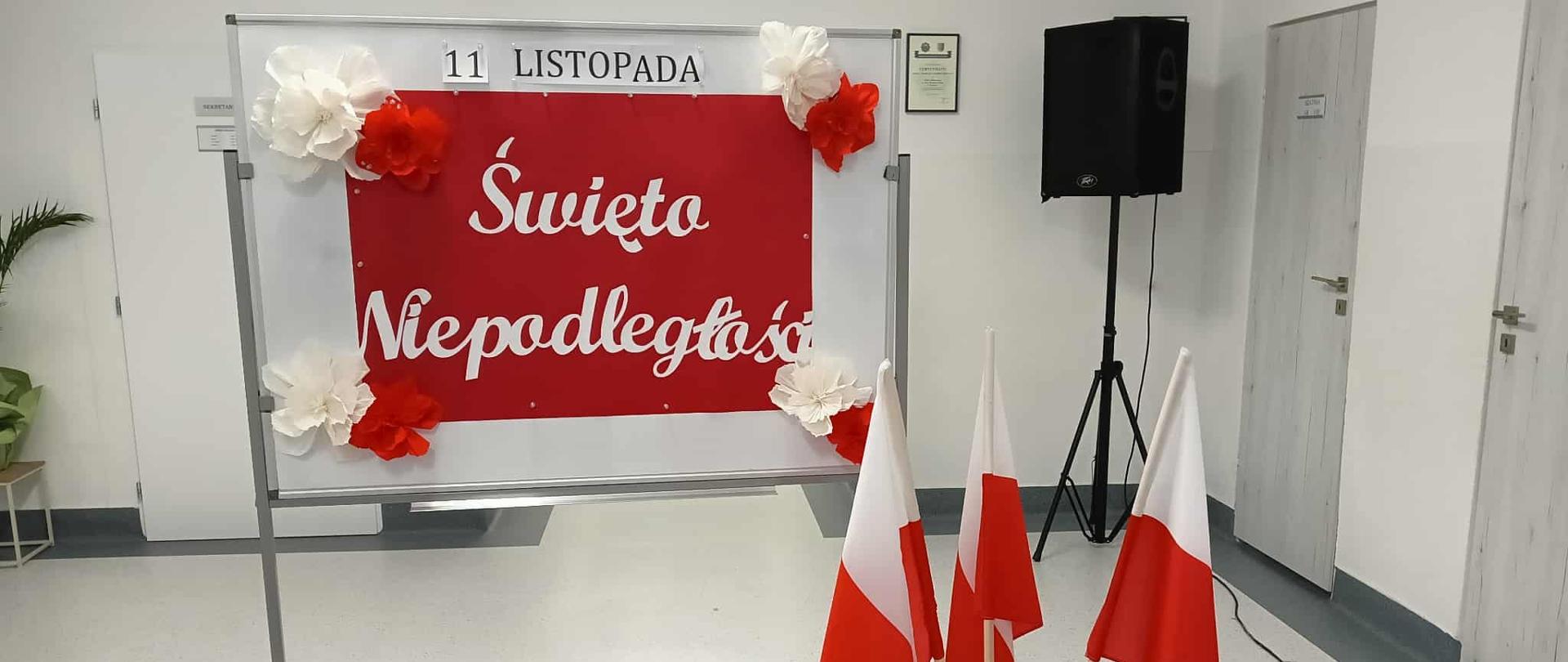 Szkolna dekoracja.
