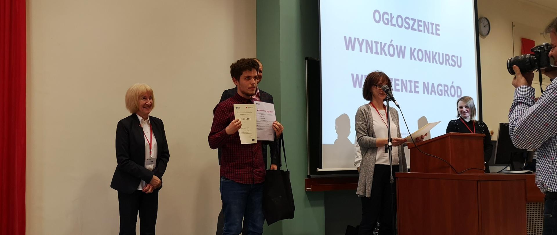Jakub Czyżykiewicz - laureat konkursu