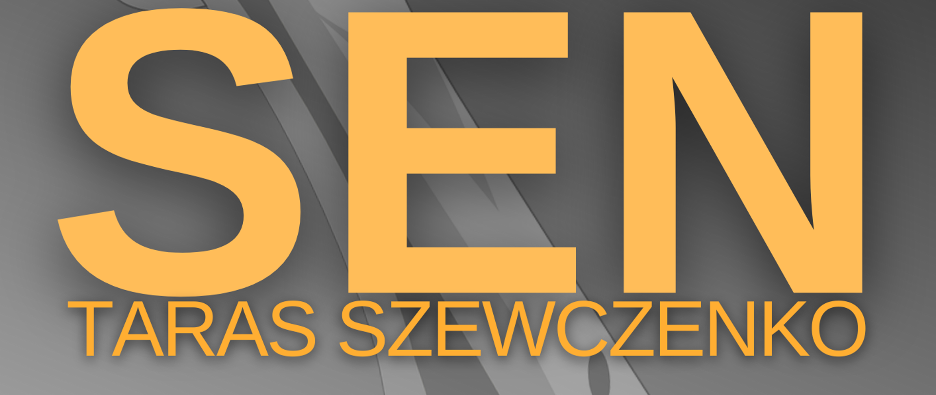 Plakat Salon Poezji "Sen" Taras Szewczenko