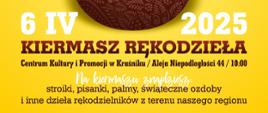 Wielkanocny Kiermasz Rękodzieła