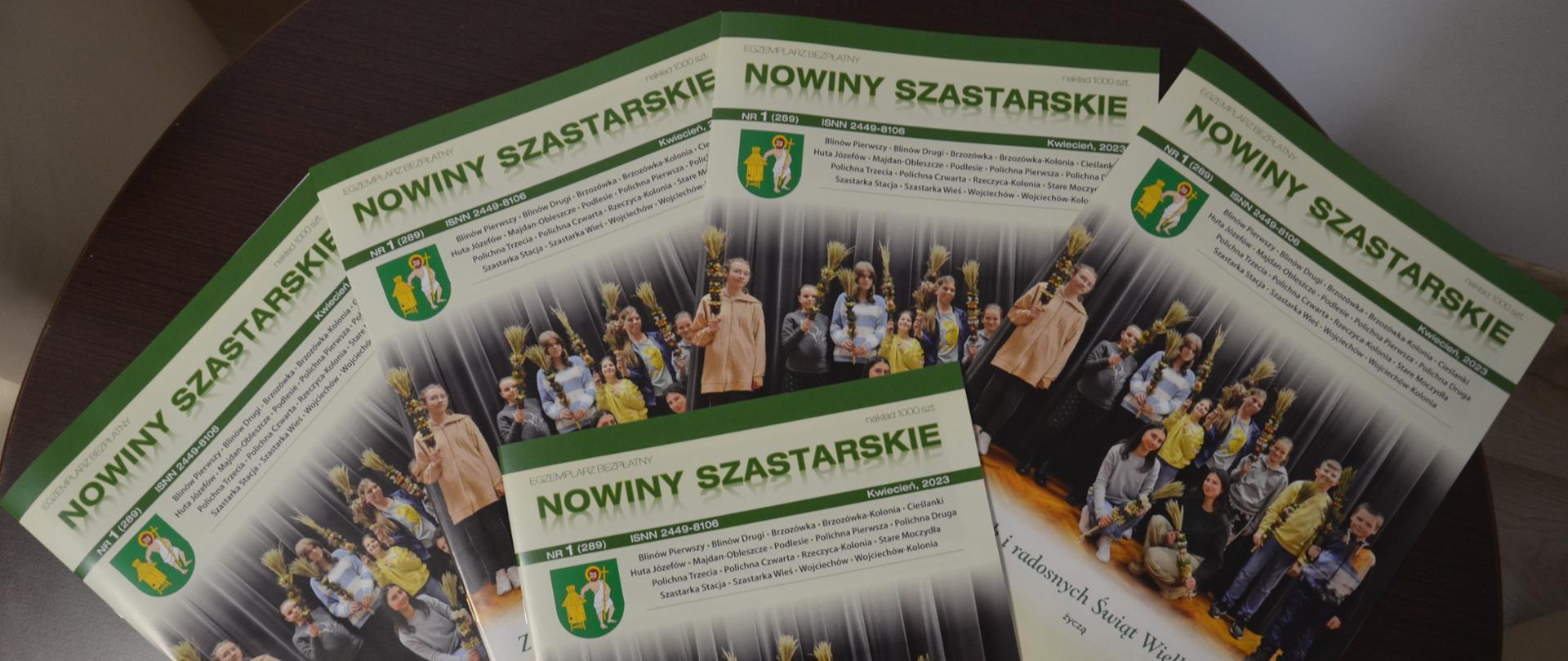 Zdjęcie przedstawia kolejny numer czasopisma „Nowiny Szastarskie”