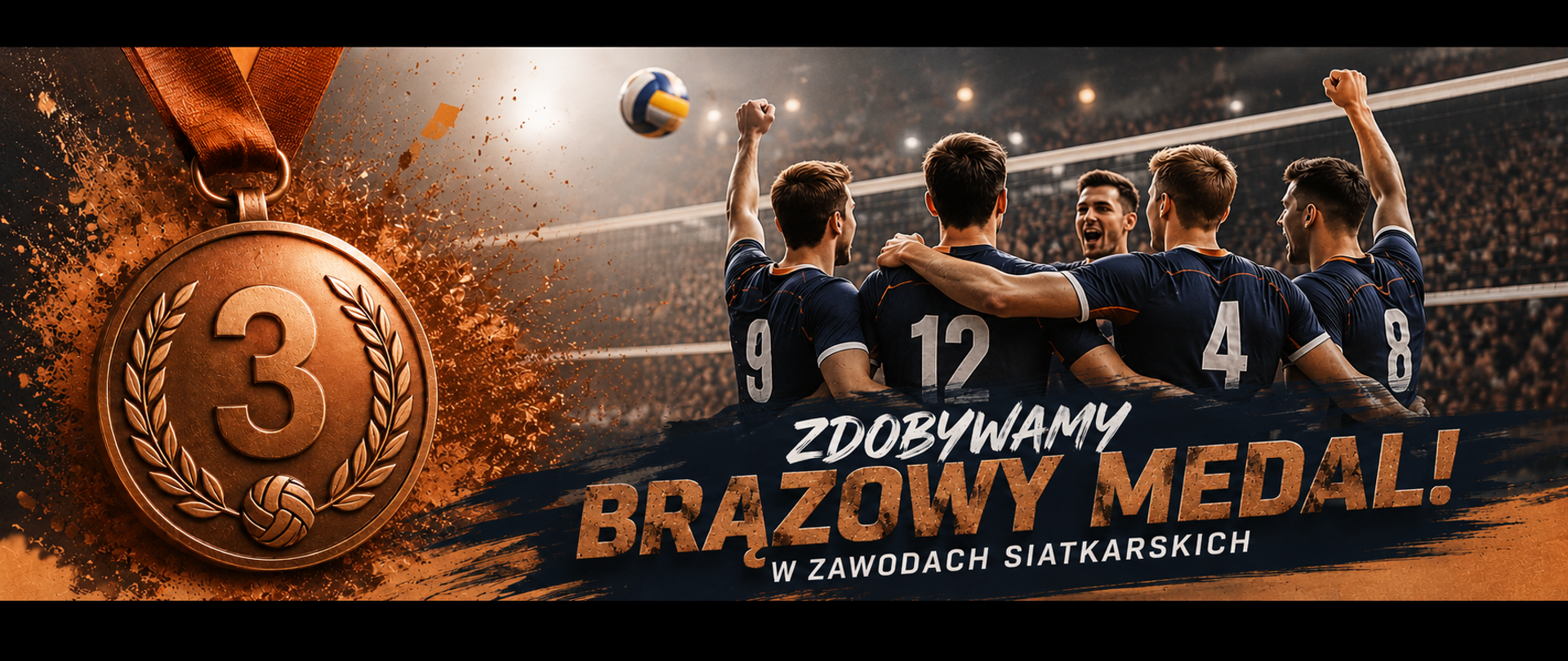 Brązowy medal dla siatkarzy