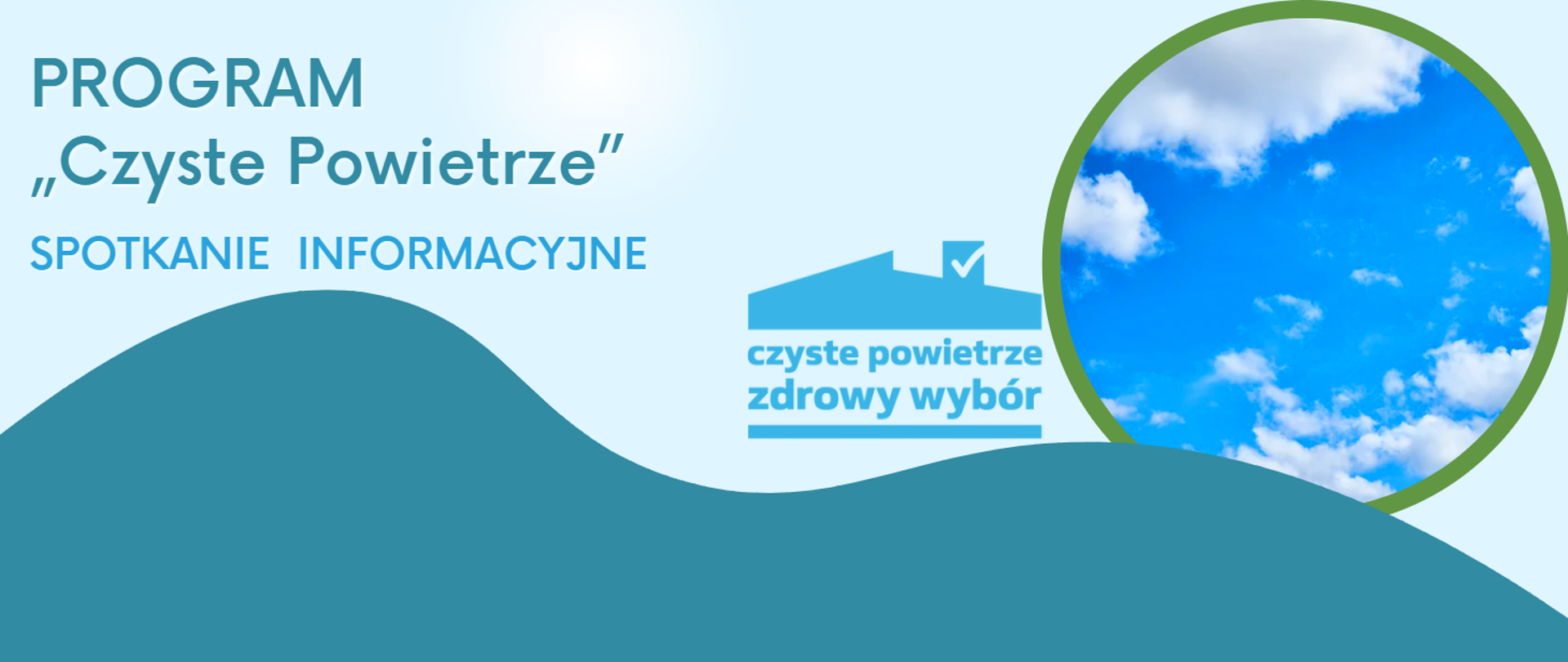 Spotkanie informacyjne programu "Czyste powietrze"
