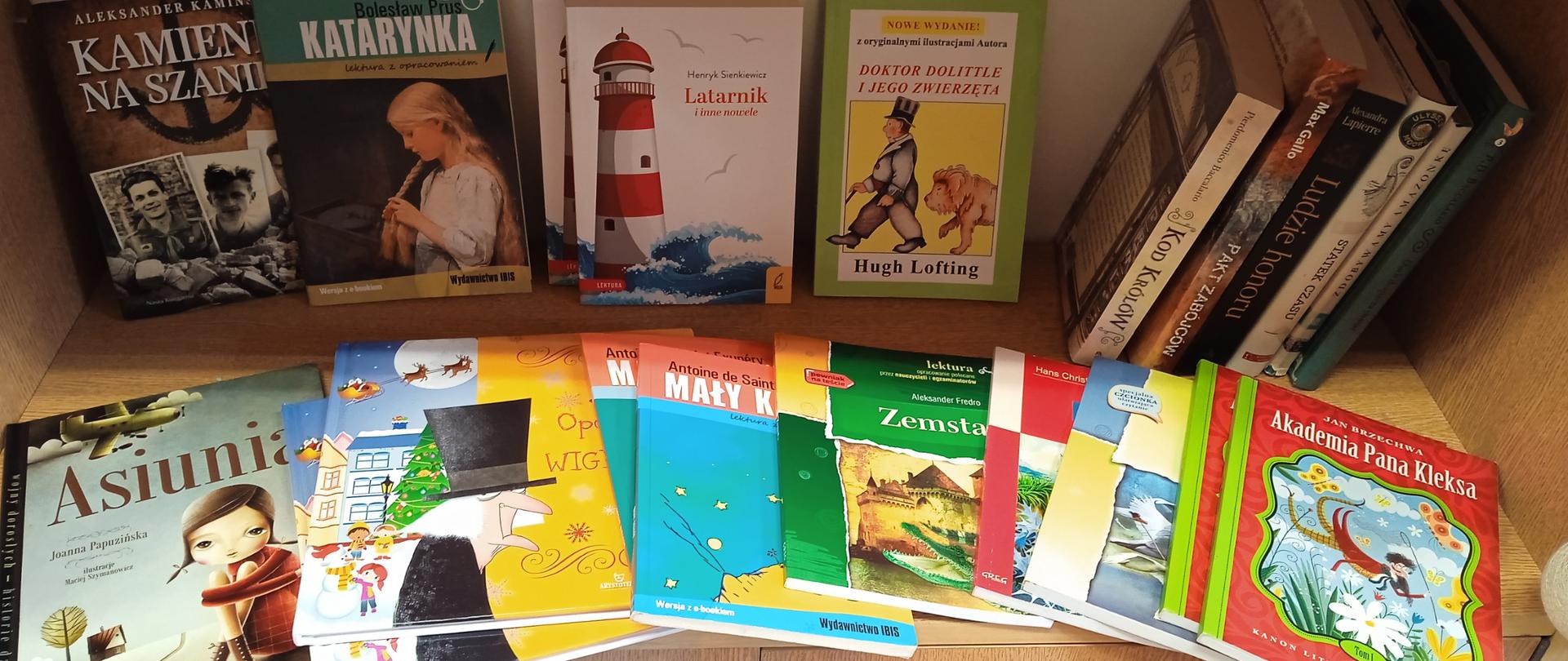 Nowe lektury do biblioteki szkolnej