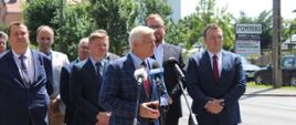 Przy głosie Burmistrz Miasta Hajnówka Jerzy Sirak
