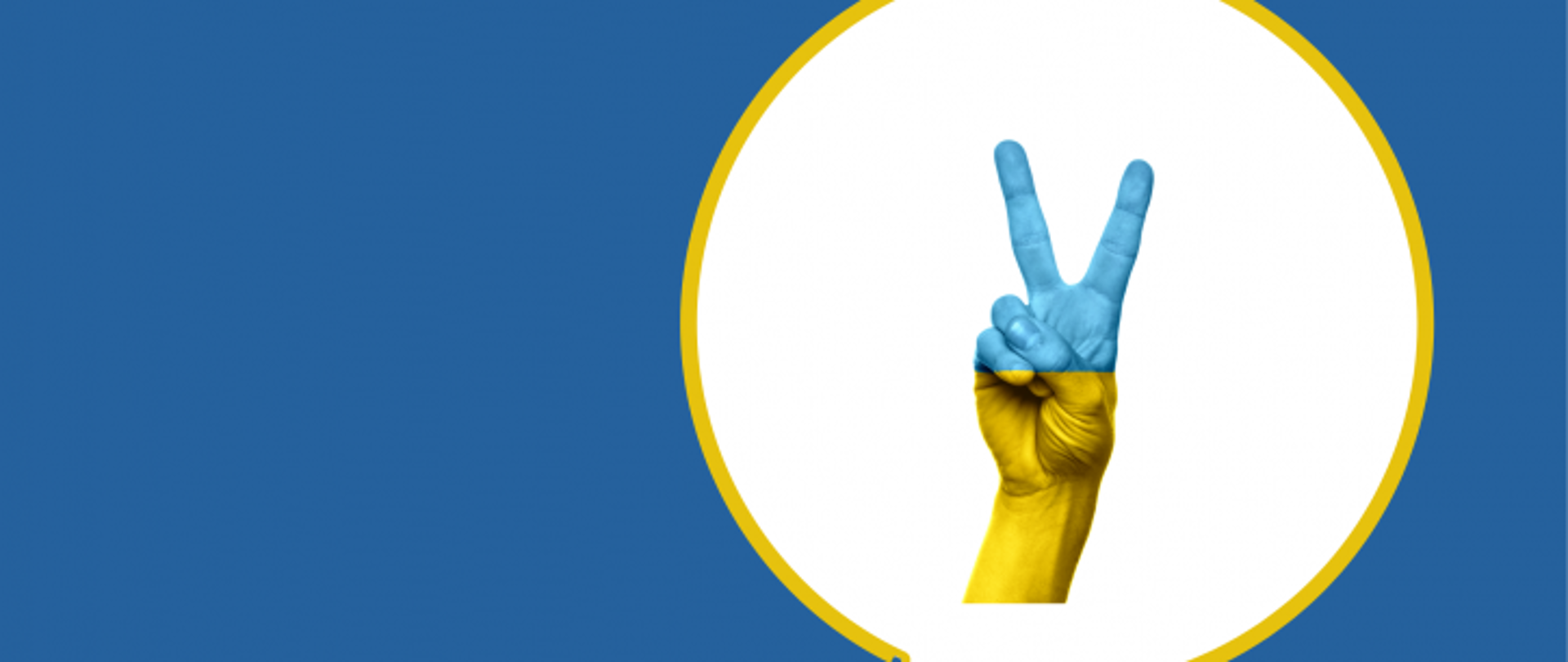 Plakat o bezpłatnej pomocy dla ofiar wojny na Ukrainie po Polsku i po Ukraińsku
