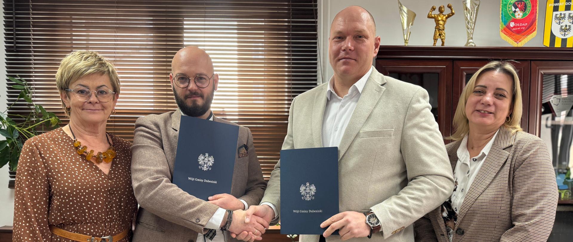 Podpisanie umowy na realizację zadania drogowego