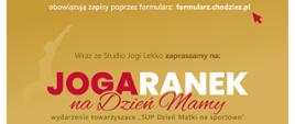 jogaranek plakat grafika i informacja o wydarzeniu