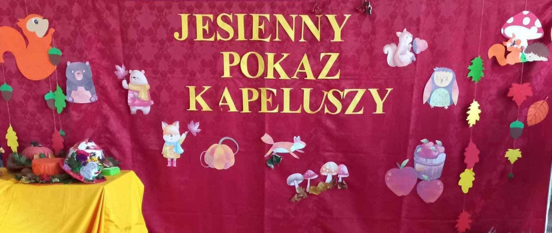  Powitanie Jesieni w oddziałach przedszkolnych Szkoły Podstawowej im. Jana Pawła II w Żarnowie