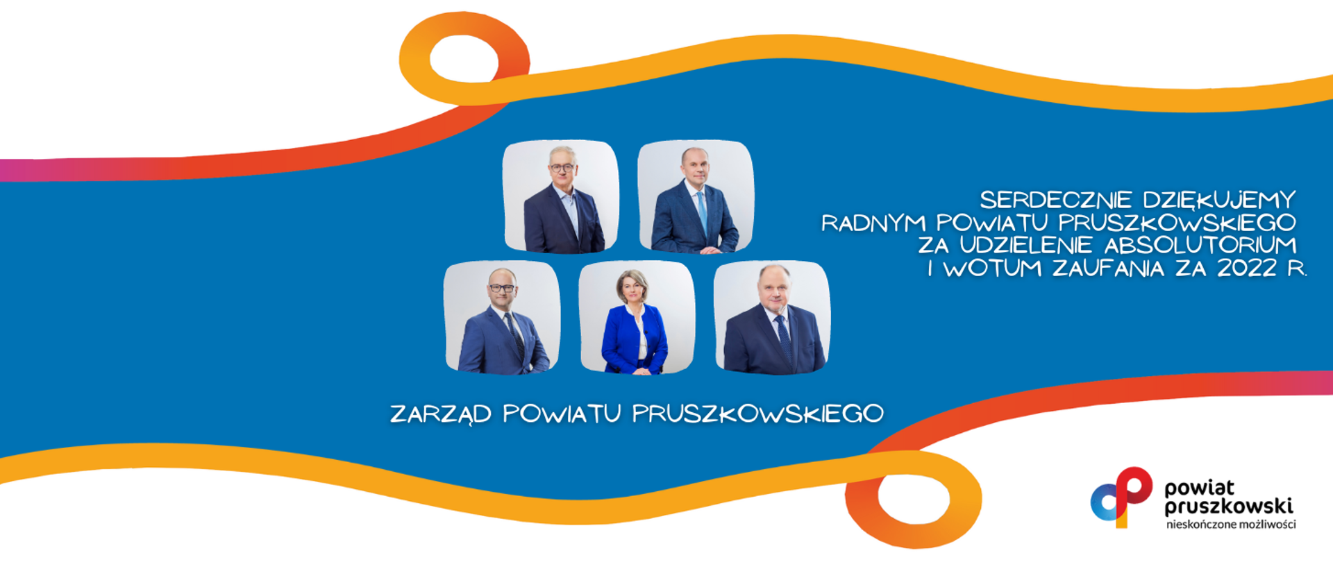 Zarząd Powiatu Pruszkowskiego z wotum zaufania i absolutorium za 2022 rok