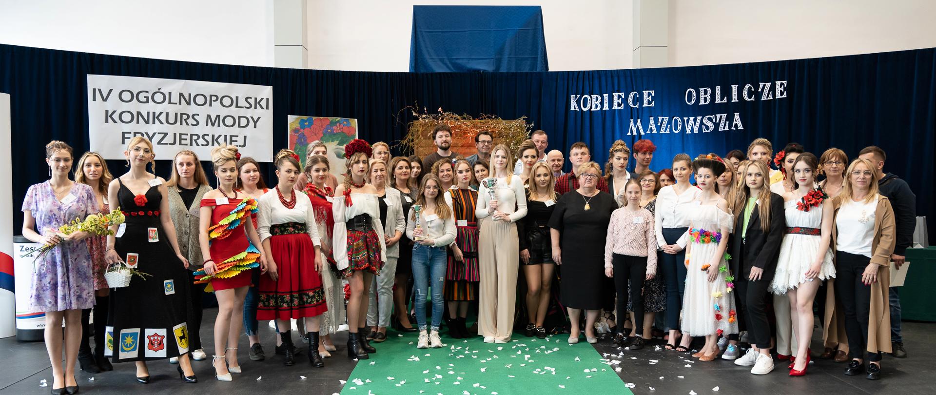 IV Ogólnopolski Konkurs Mody Fryzjerskiej "Kobiece oblicze Mazowsza"