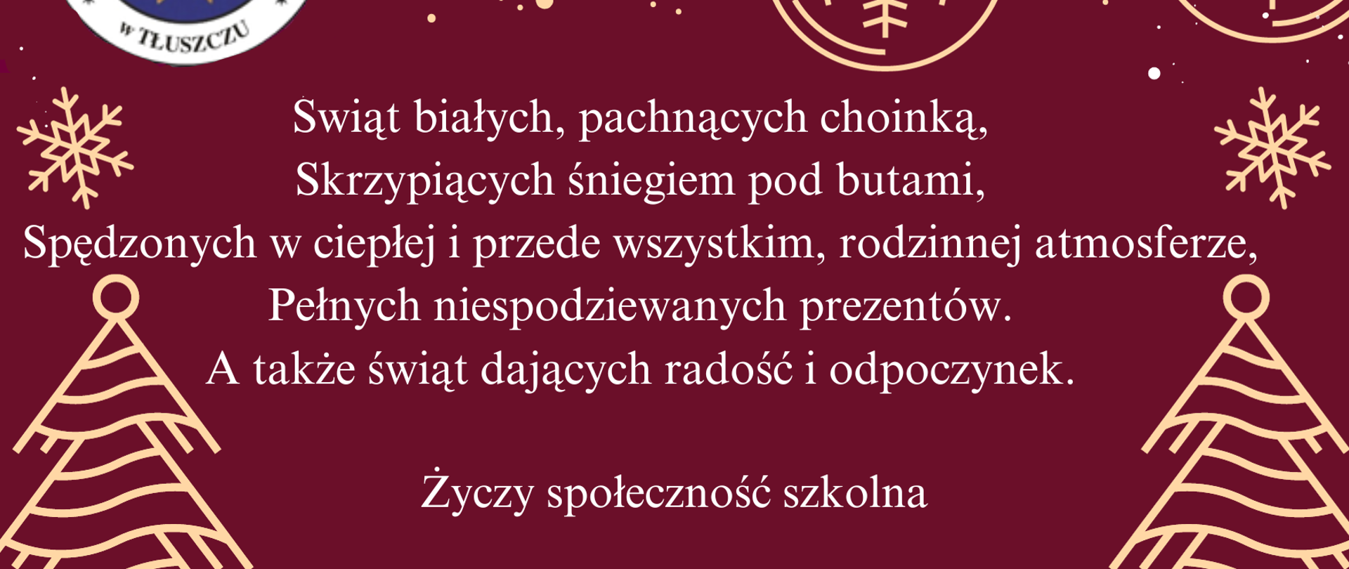Życzenia Bożonarodzeniowe