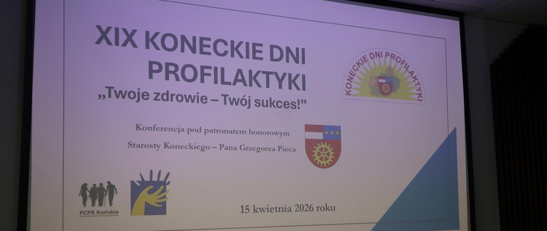 „Twoje zdrowie – Twój sukces!”. Rusza 19 edycja Koneckich Dni Profilaktyki