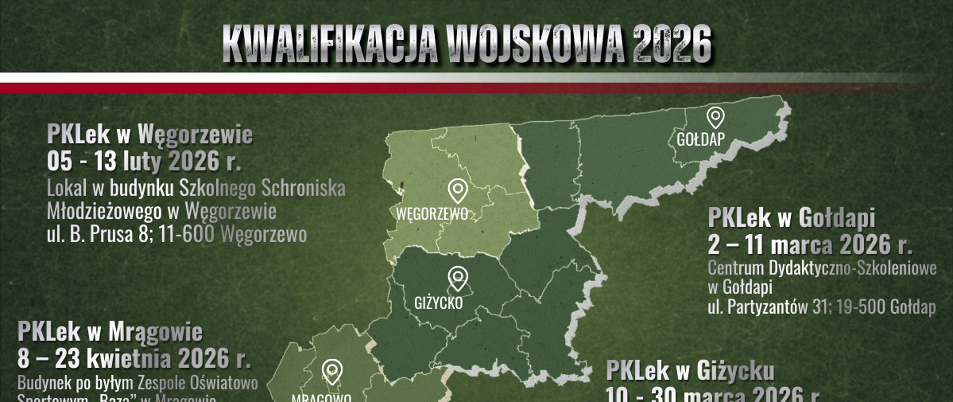 Kwalifikacja Wojskowa 2026 r.