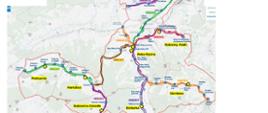Mapa przeglądowa transportu w dniu wyborów 7 kwietnia 2024 r.
