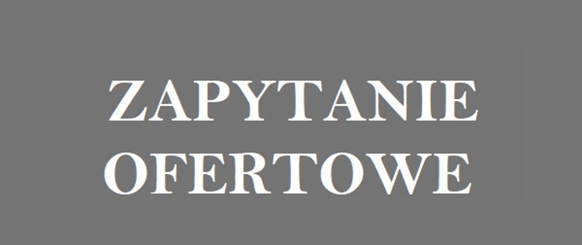Logo zapytanie ofertowe