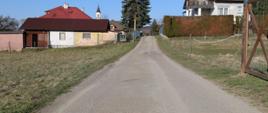 Przebudowa drogi wewnętrznej nr ew. 17171 w miejscowości Warzyce” - przed