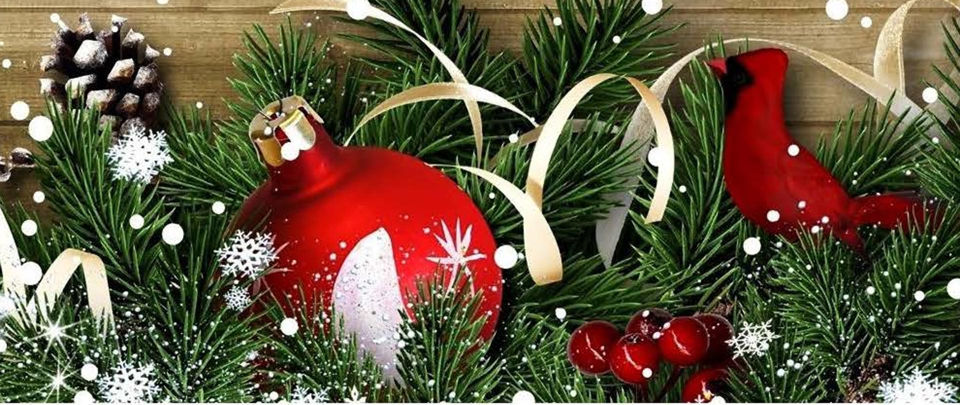 Zdrowych i spokojnych
Świąt Bożego Narodzenia,
Pełnych spokoju i rodzinnego ciepła,
a także wielu szczęśliwych chwil,
sukcesów i pomyślności w Nowym Roku
