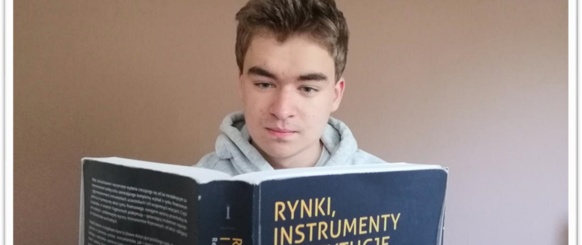 Kamil Wyderka z I LO w Jaśle finalistą ogólnopolskiej XXXIV Olimpiady Wiedzy Ekonomicznej