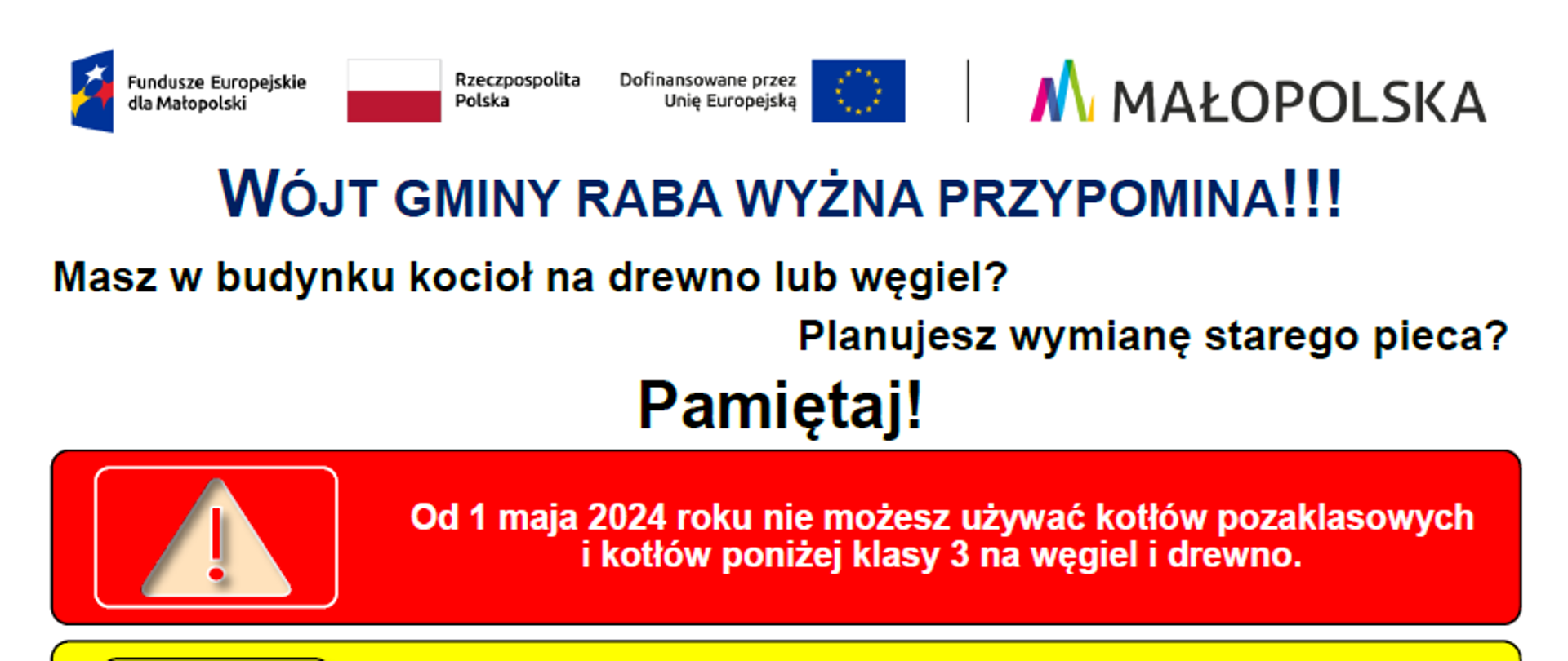 Fragment ulotki informacyjnej wrzesień 2025
