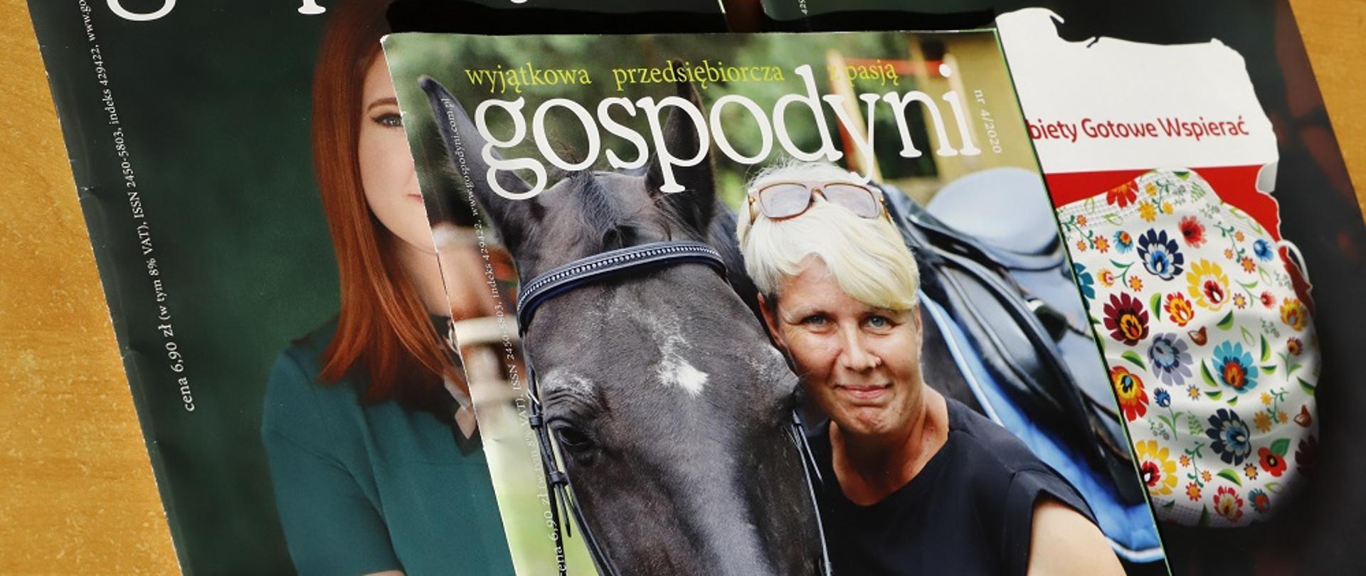Okładki czasopisma Gospodyni