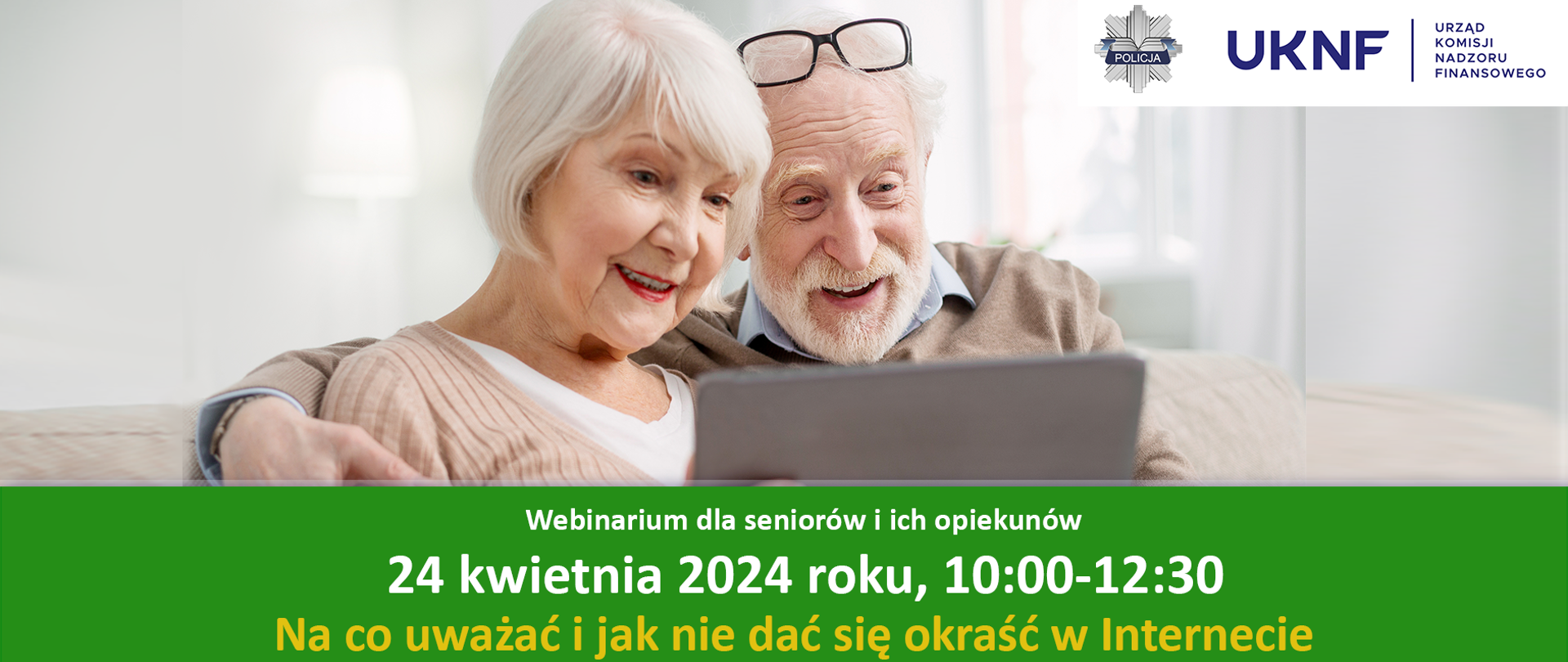 Webinarium dla Seniorów i ich opiekunów
