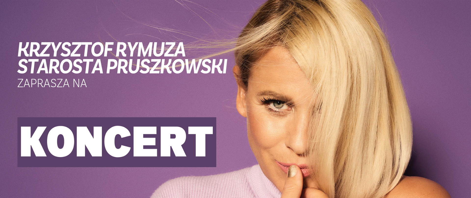 Koncert Marii Sadowskiej - plakat 