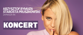Koncert Marii Sadowskiej - plakat 