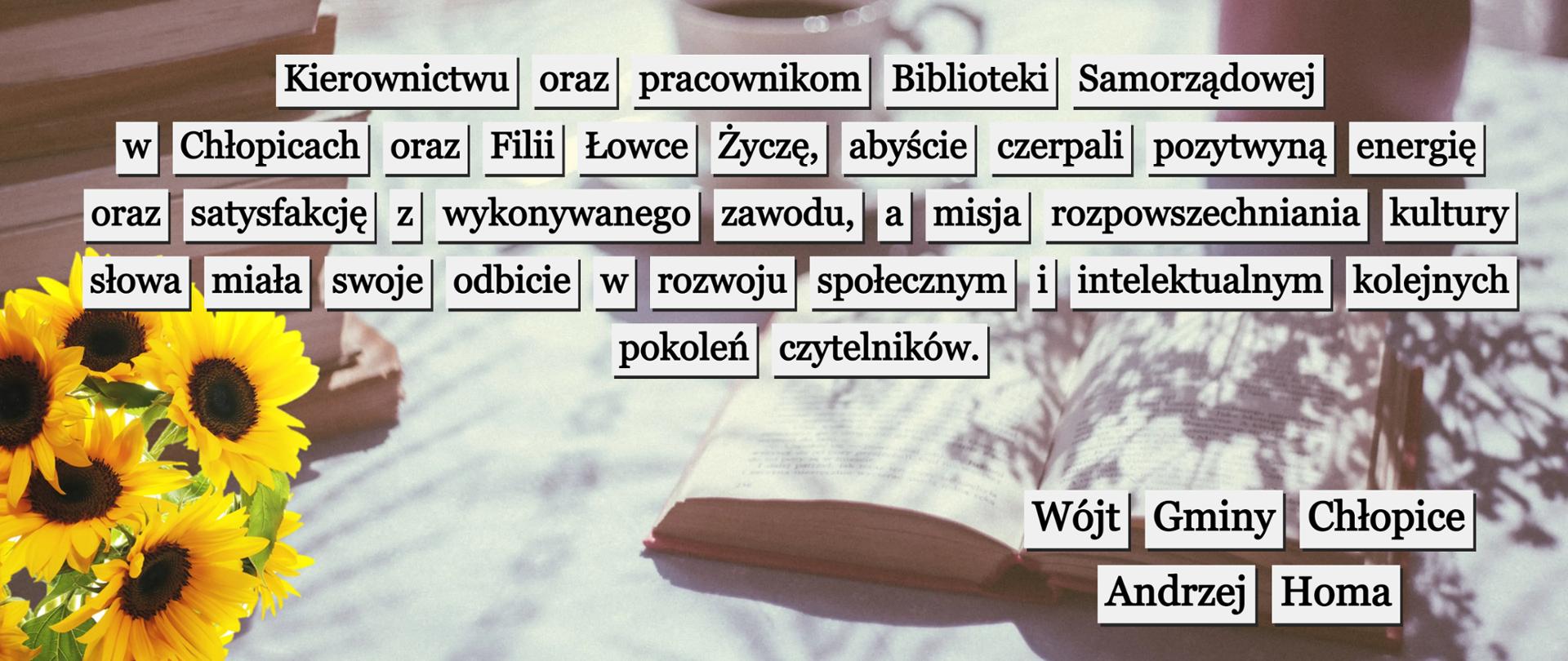 8 maja 2022 Dzień bibliotekarza
