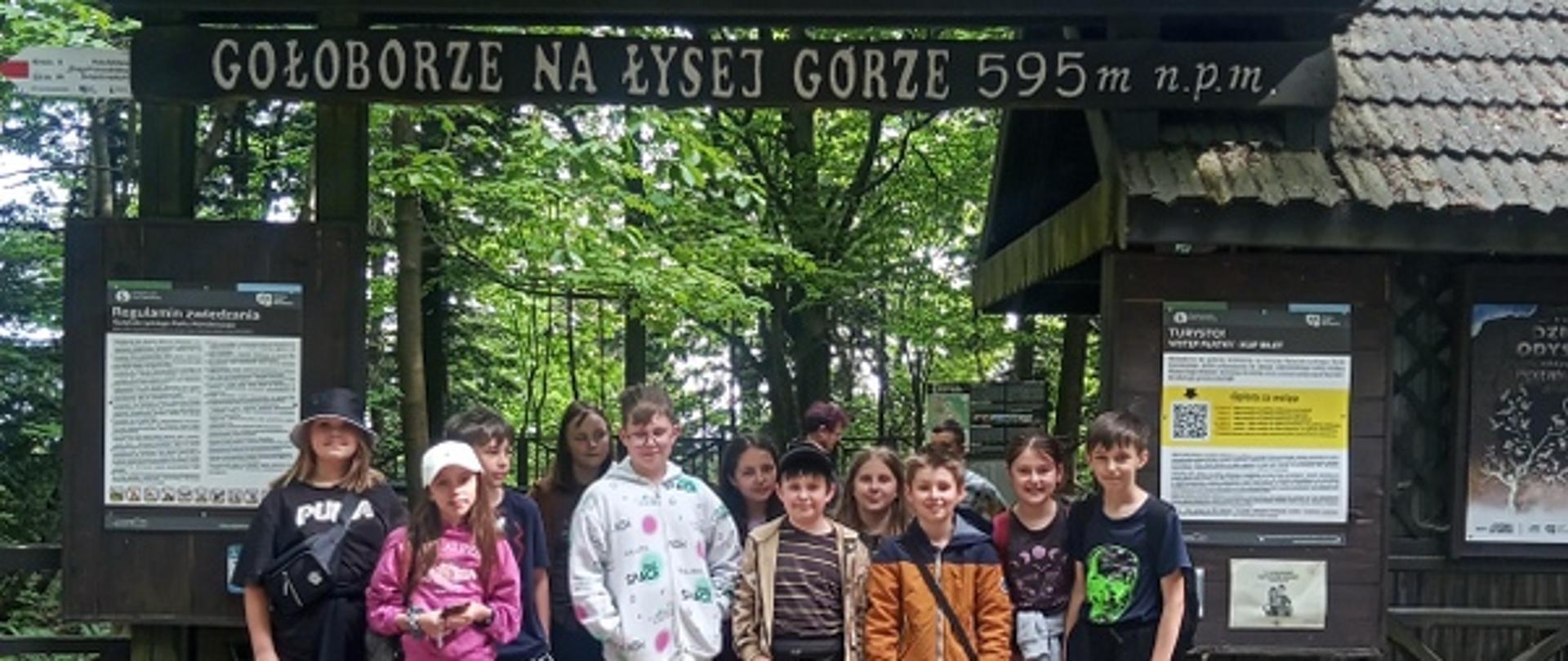 Wycieczka klas IV-VI w Góry Świętokrzyskie