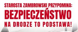 plakat promocyjny z zachowaniem zasad na temat bezpieczeństwa dla użytkowników korzystających z jednośladów