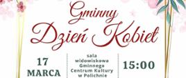 Gminny Dzień Kobiet 