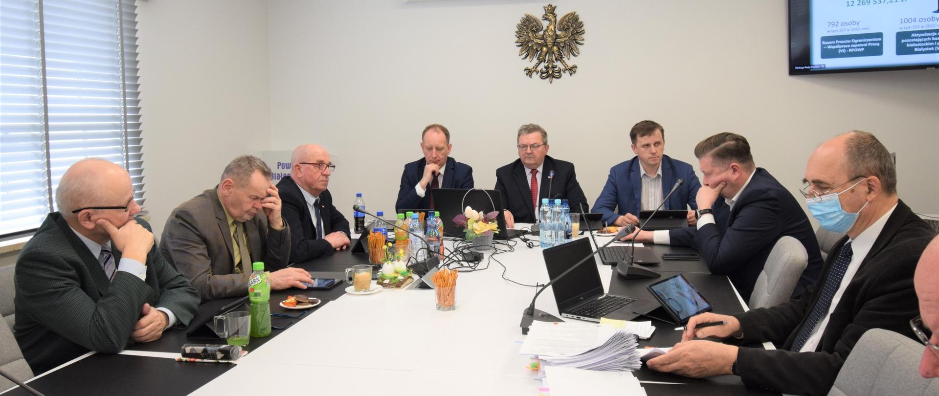 Sesja Rady Powiatu Białostockiego
